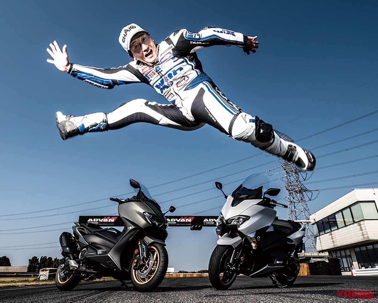 YAMAHA TMAX560 |ヤマハ新旧TMAX560vs530スポーツ走行対決〈後編:筑波サーキット激走比較〉
