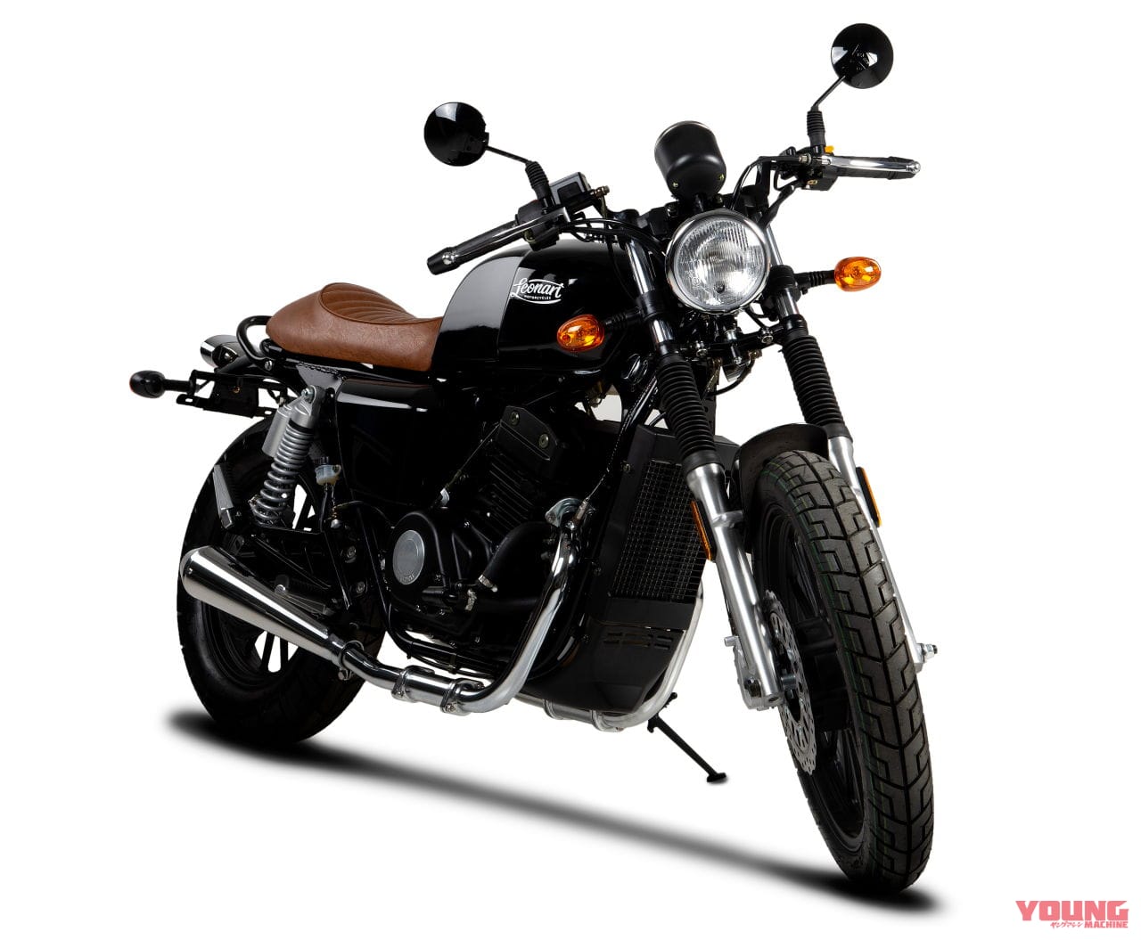 レオンアート ベッセル125|水冷2気筒エンジンで38万円から! 原付二種カスタムバイク、スペイン「レオンアート」日本上陸