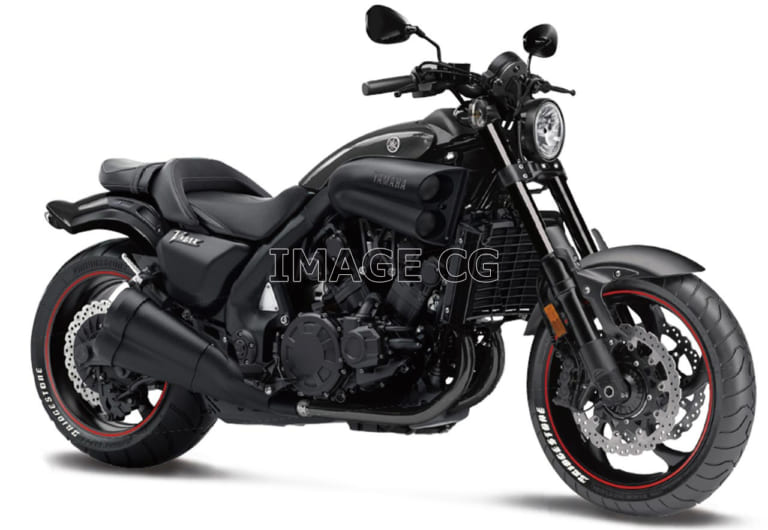 IMAGE CG ヤマハ VMAX/LMW|パワードマシンは大排気量化/過給機搭載で規制時代を生き抜く【バイク新車近未来予想】