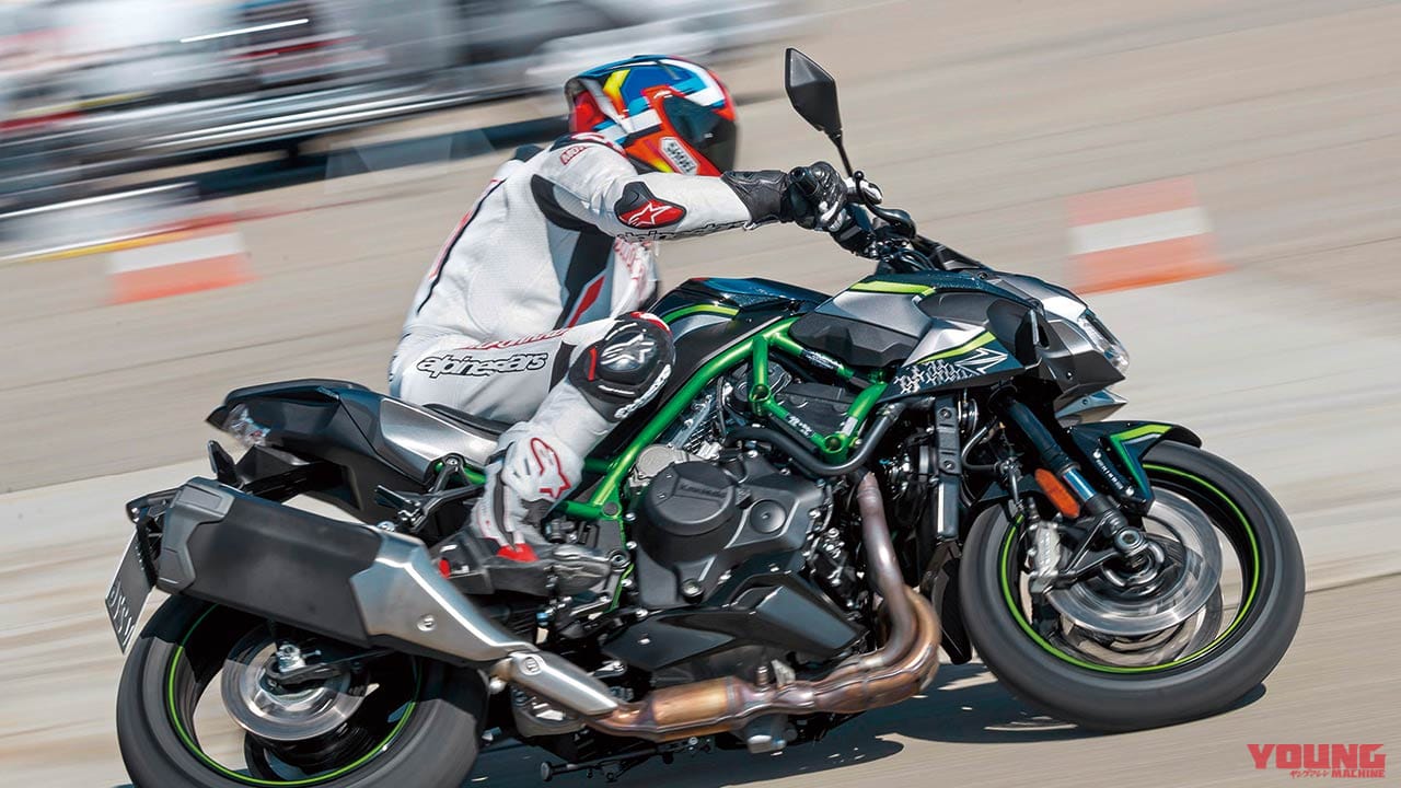 ’20カワサキ Z H2実測試乗|’20カワサキ Z H2実測ライディング検証#2【最高速度300km/hに迫る!?】