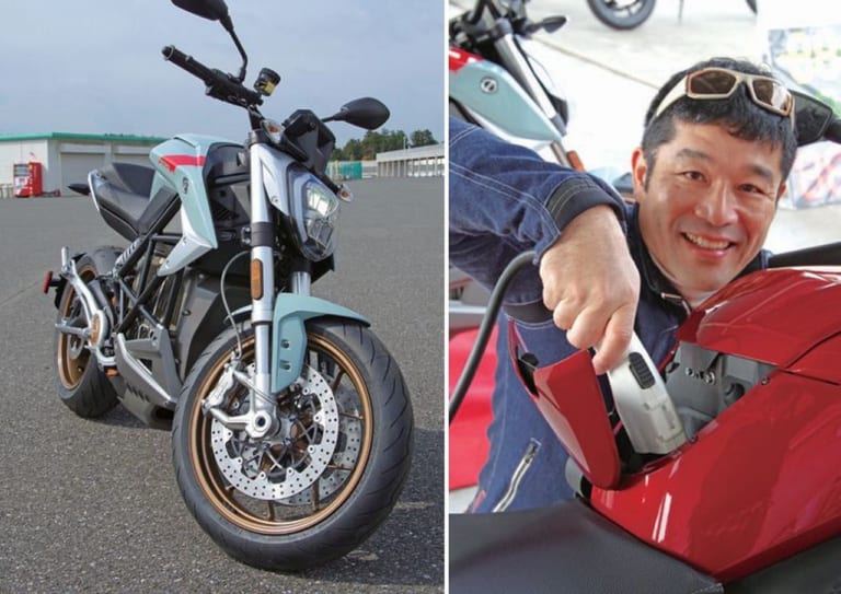 ZERO MOTORCYCLES ZERO SR/F|電動スポーツネイキッド「ゼロSR/F」試乗レポート【最高速200km/h!】
