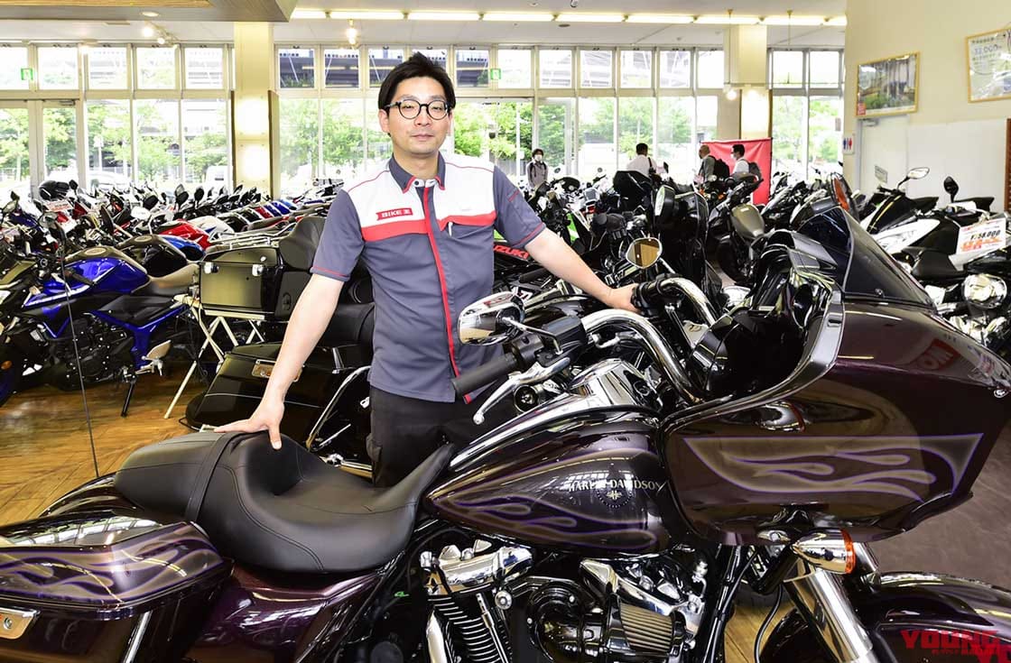 |期間限定展示・全国から選りすぐりの中古ハーレー勢揃い【バイク王GLOBO蘇我店特設会場】