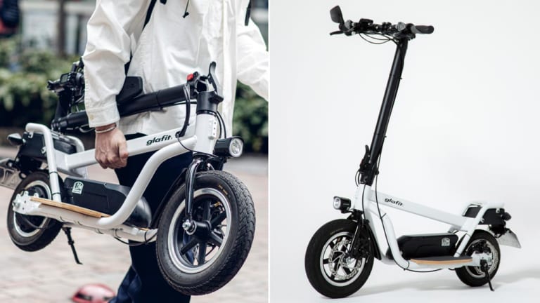 よねくら様用glafit X-scooter LOM ホワイト 電動キックボード ...