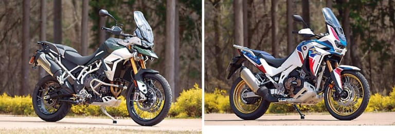 日英アドベンチャーテスト【トライアンフ タイガーvsアフリカツイン】|日英アドベンチャーテスト【トライアンフ タイガーvsアフリカツイン】前編