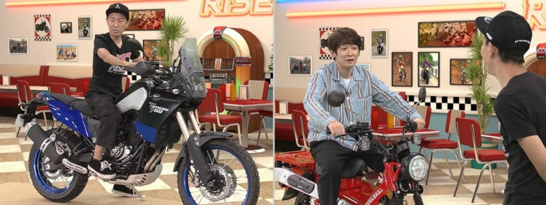 大人の時間 MOTORISE|BS11「大人の時間 MOTORISE」7月はバイク好き芸人&元AKB48が登場