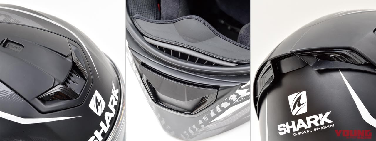 フランス発のヘルメット「シャーク Dスクワール2」|フランス発のヘルメット「シャーク Dスクワール2」【クールなフォルムに高い機能性】