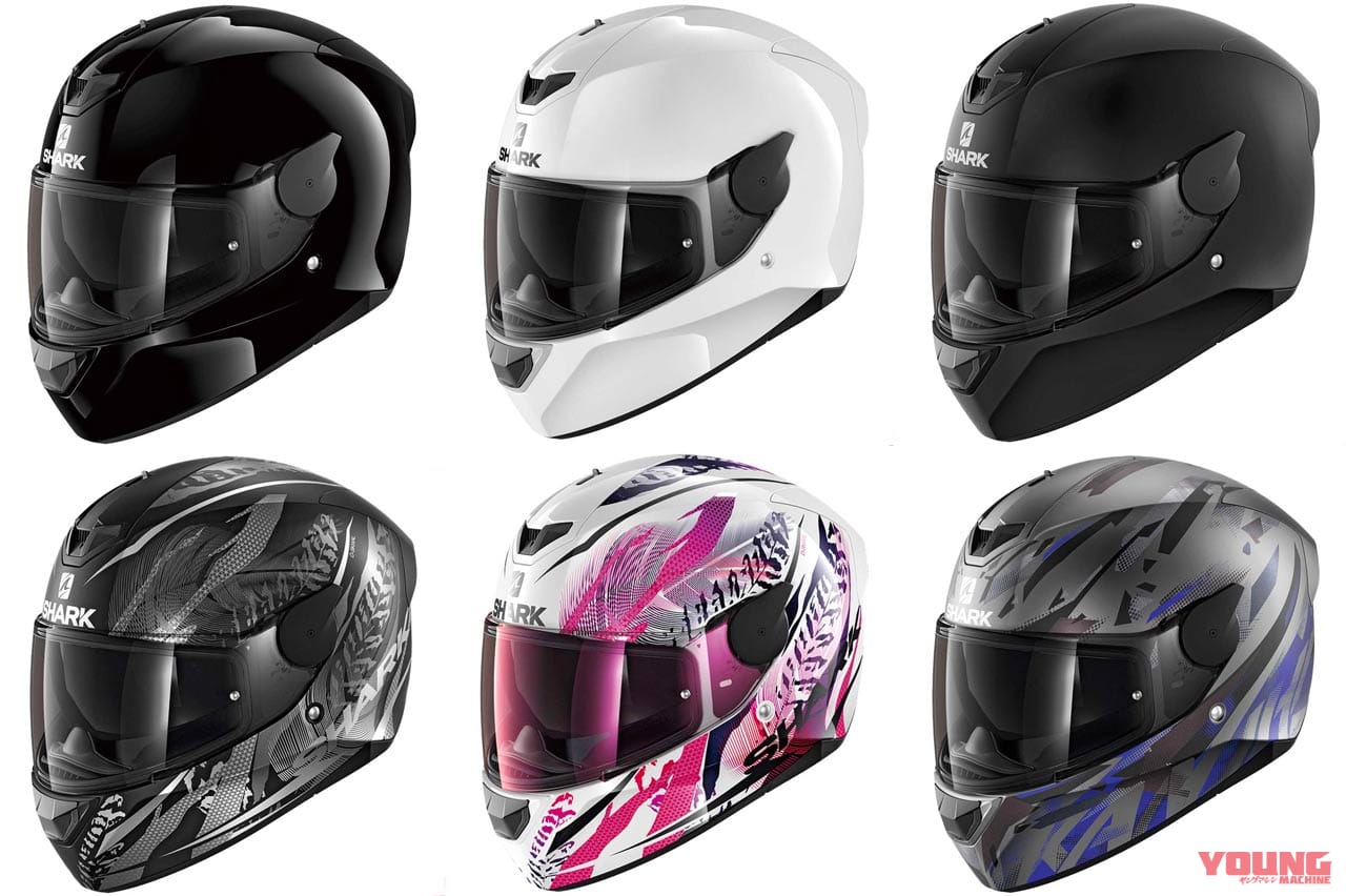 フランス発のヘルメット「シャーク Dスクワール2」|フランス発のヘルメット「シャーク Dスクワール2」【クールなフォルムに高い機能性】