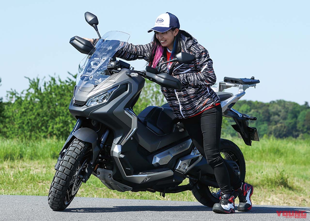 岡崎静夏の’20ホンダX-ADV試乗インプレッション|岡崎静夏の’20ホンダX-ADV試乗インプレ前編【”単車感”満載、幅広く楽しめる1台】