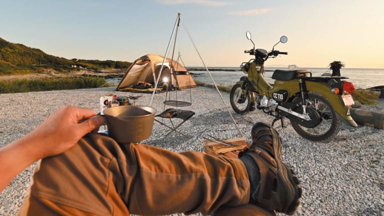 雰囲気のいいキャンプサイトの作り方【ソロで楽しむバイクキャンプ入門】|雰囲気のいいキャンプサイトの作り方【ソロで楽しむバイクキャンプ入門】