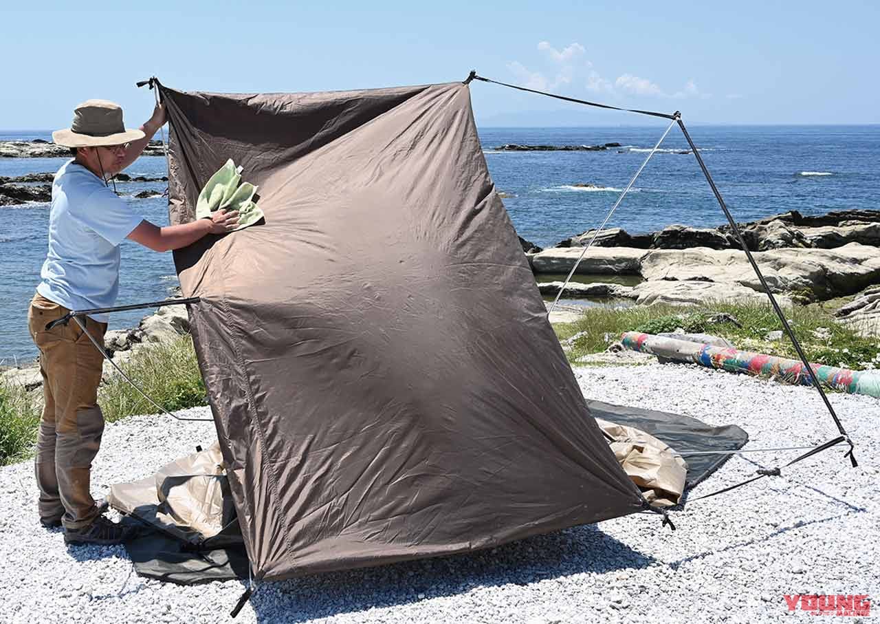 撤収|ソロで楽しむバイクキャンプ成功マニュアル〈タイムスケジュール編〉