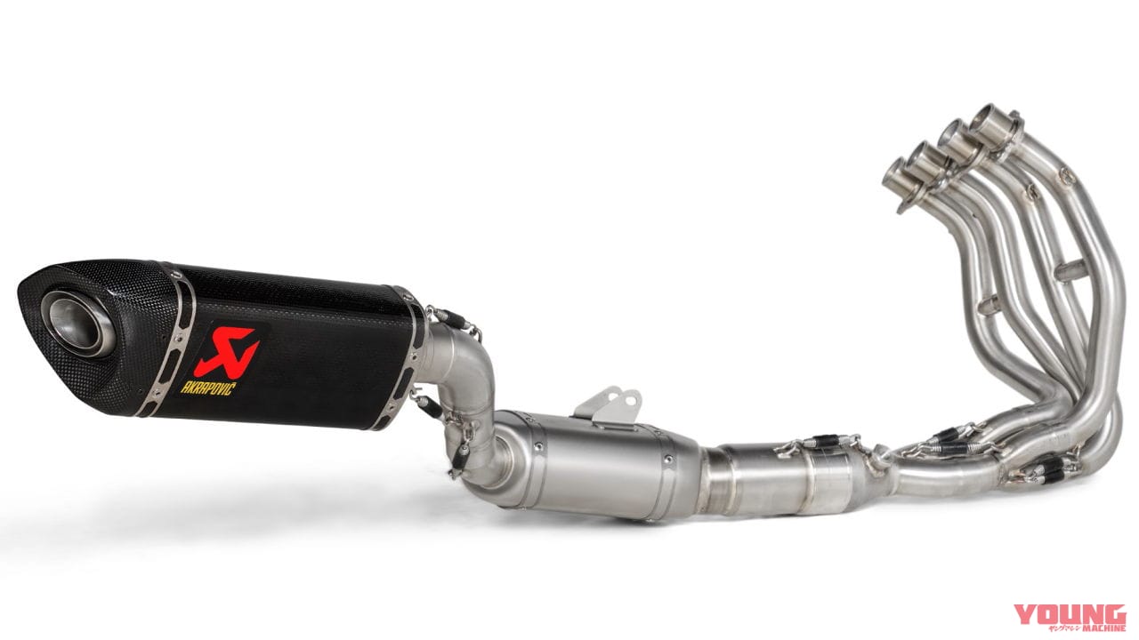 ニンジャZX-25Rとアクラポヴィッチ マフラー|ニンジャZX-25Rの実測パワーグラフを入手! アクラポヴィッチ製マフラーは中速域で約2ps以上アップ