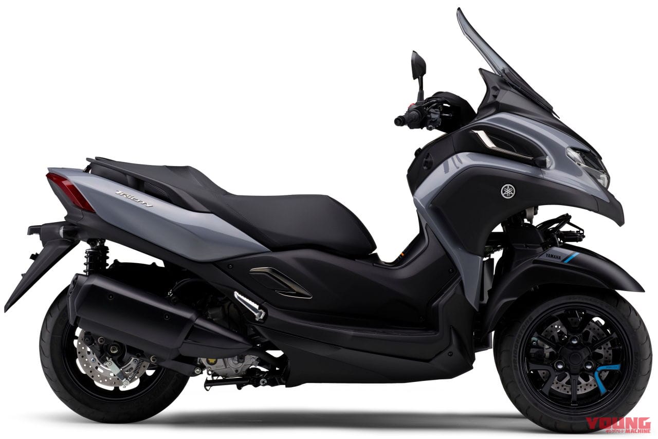 トリシティ300 ヤマハ|本当に転ばないバイクへ、また一歩! ヤマハ「トリシティ300」自立アシスト機能を携えて登場