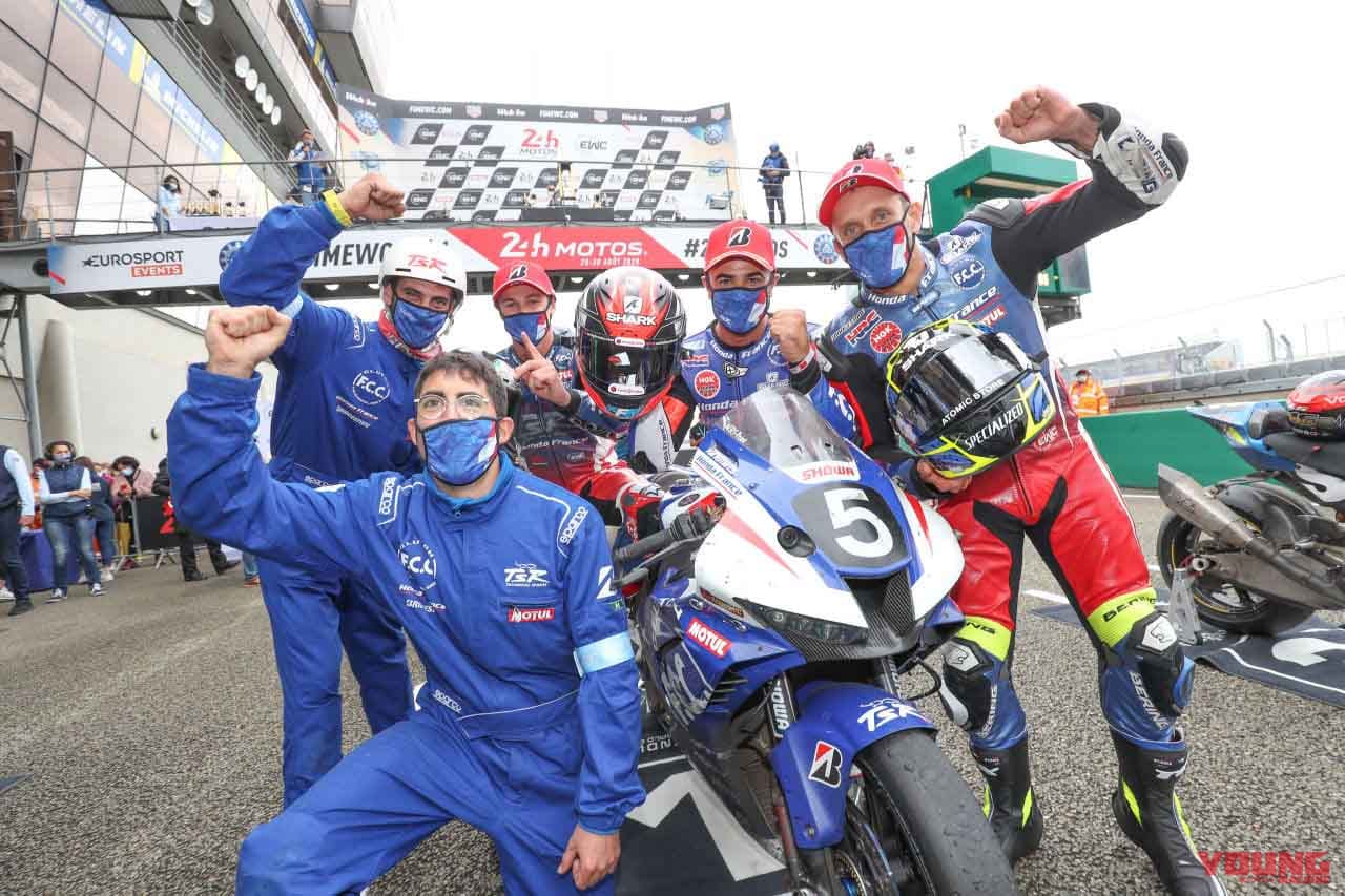 Tsrが2度目のルマン24時間優勝 ホンダcbr1000rr Rに初栄冠 Webike トリックスターが2位 Webヤングマシン 最新バイク情報 Tsrが2度目のルマン24時間優勝 ホンダcbr1000rr Rに初栄冠 Webike トリックスターが2位 Webヤングマシン 最新バイク情報