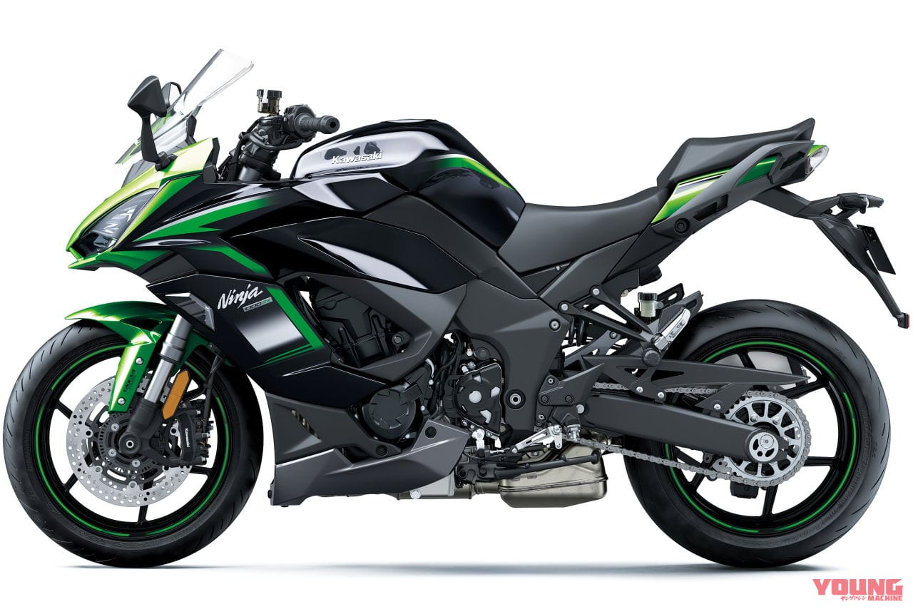 2021 カワサキ ニンジャ1000SX|【スーパー“楽”スポーツ】カワサキ「ニンジャ1000SX」2021年はダーク基調のツートンに