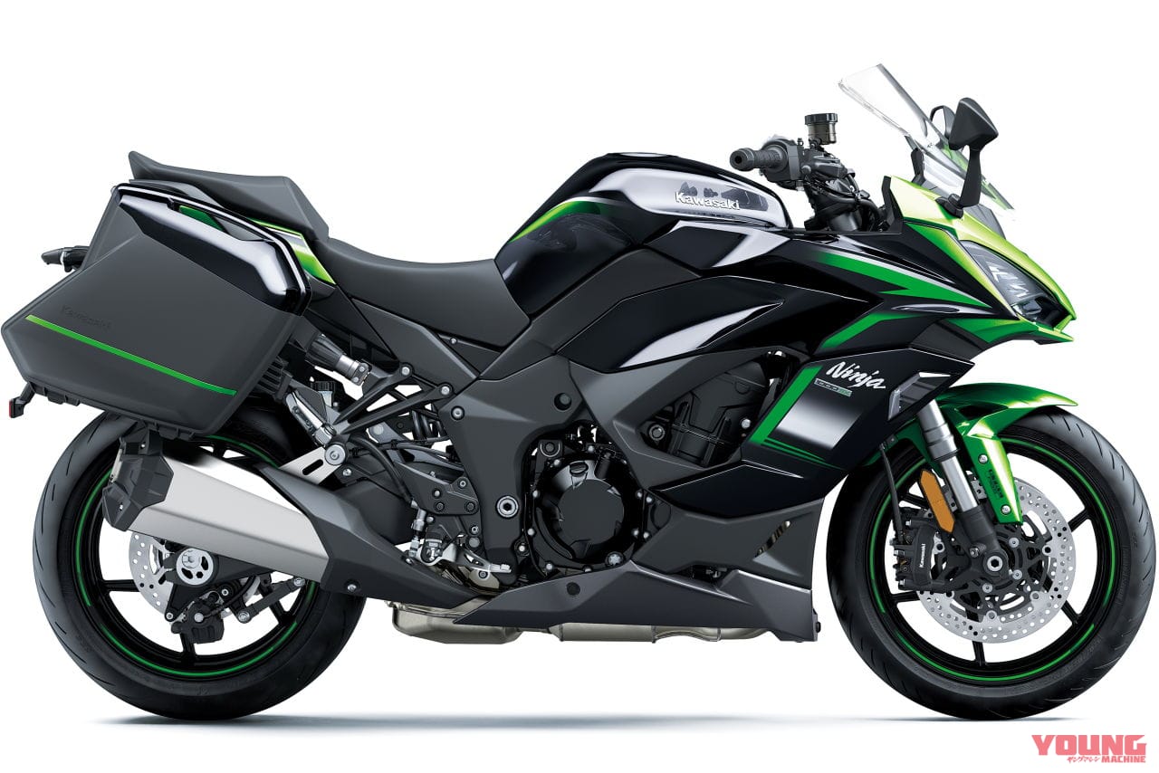 2021 カワサキ ニンジャ1000SX|【スーパー“楽”スポーツ】カワサキ「ニンジャ1000SX」2021年はダーク基調のツートンに