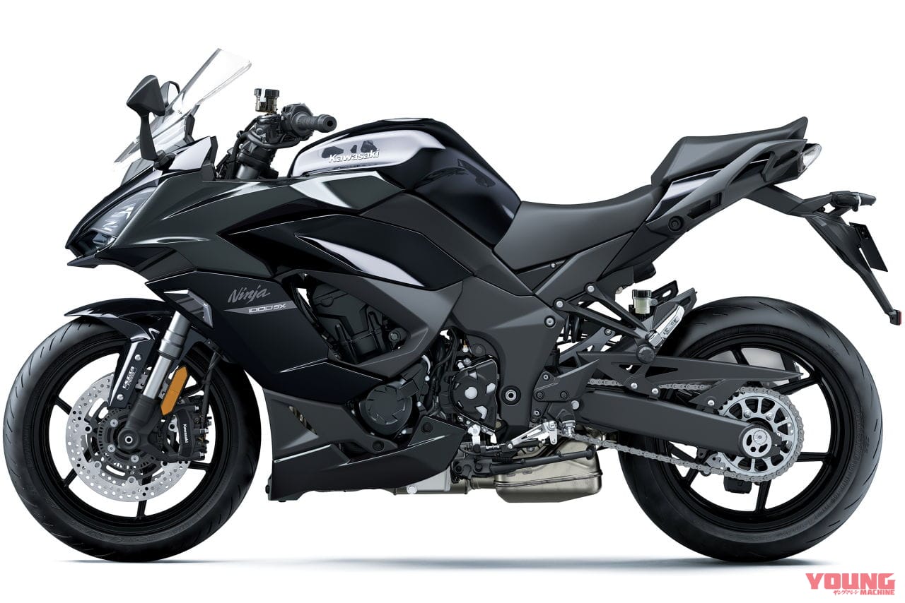 2021 カワサキ ニンジャ1000SX|【スーパー“楽”スポーツ】カワサキ「ニンジャ1000SX」2021年はダーク基調のツートンに