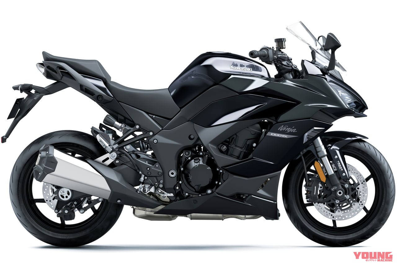 2021 カワサキ ニンジャ1000SX|【スーパー“楽”スポーツ】カワサキ「ニンジャ1000SX」2021年はダーク基調のツートンに