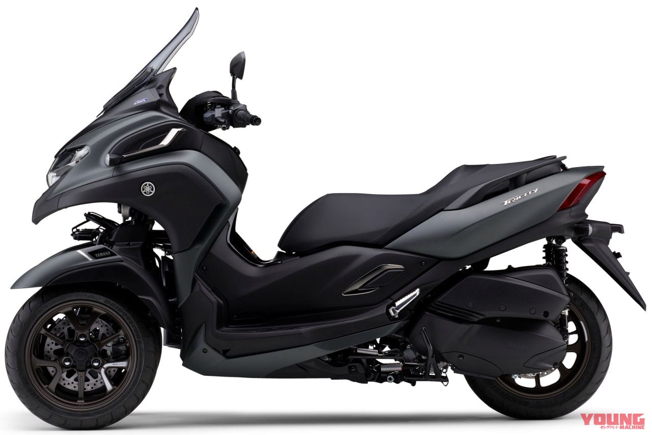 トリシティ300 ヤマハ|本当に転ばないバイクへ、また一歩! ヤマハ「トリシティ300」自立アシスト機能を携えて登場