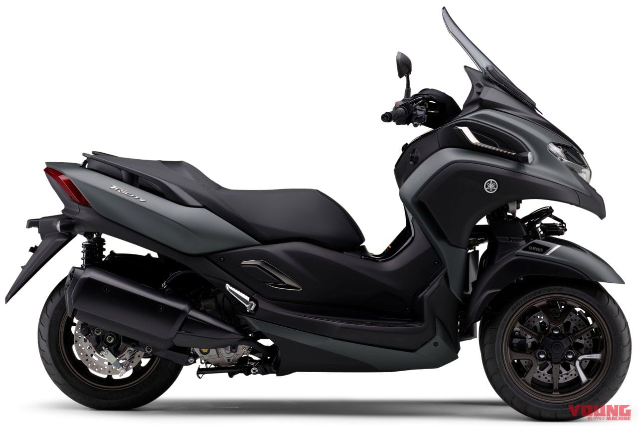 トリシティ300 ヤマハ|本当に転ばないバイクへ、また一歩! ヤマハ「トリシティ300」自立アシスト機能を携えて登場