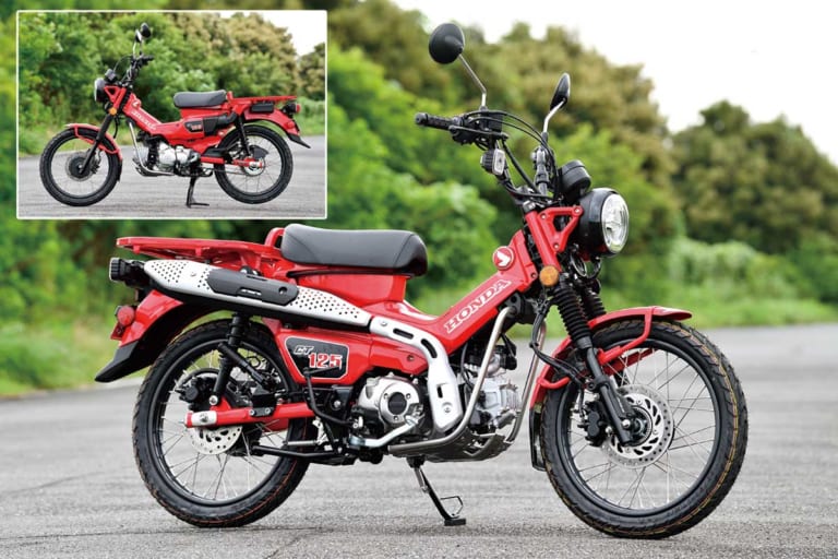 CT125ハンターカブ/スーパーカブC125/クロスカブ110〈兄弟車ディテール 