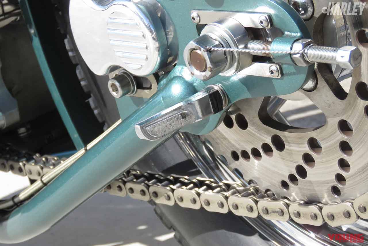 |’81ハーレーFXSローライダーカスタム ロングフォークチョッパー by ブルズアイ