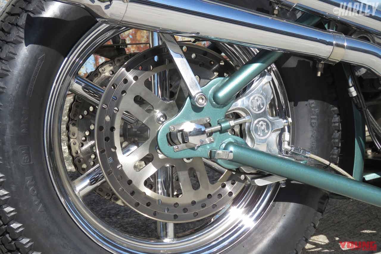 |’81ハーレーFXSローライダーカスタム ロングフォークチョッパー by ブルズアイ
