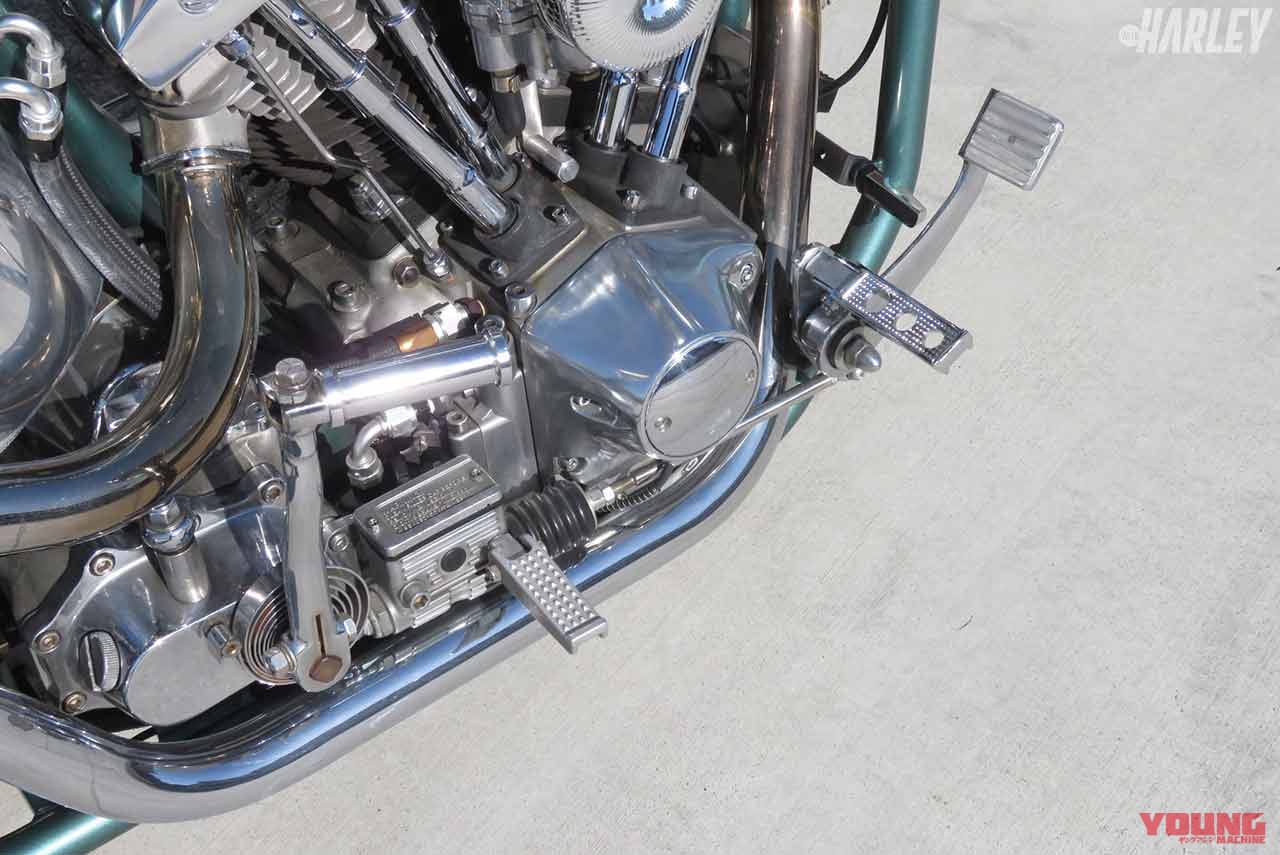 |’81ハーレーFXSローライダーカスタム ロングフォークチョッパー by ブルズアイ