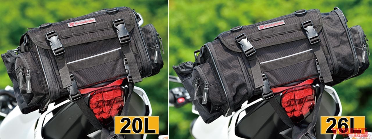 デイトナ ツーリングシートバッグプロ DH-742|デイトナ ツーリングシートバッグプロ試用インプレ【前ズレなし&低重心の秀作】