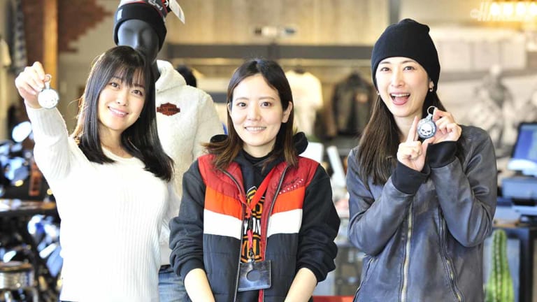 人気モデル・朱香が訪ねる初めてのハーレーダビッドソンディーラー