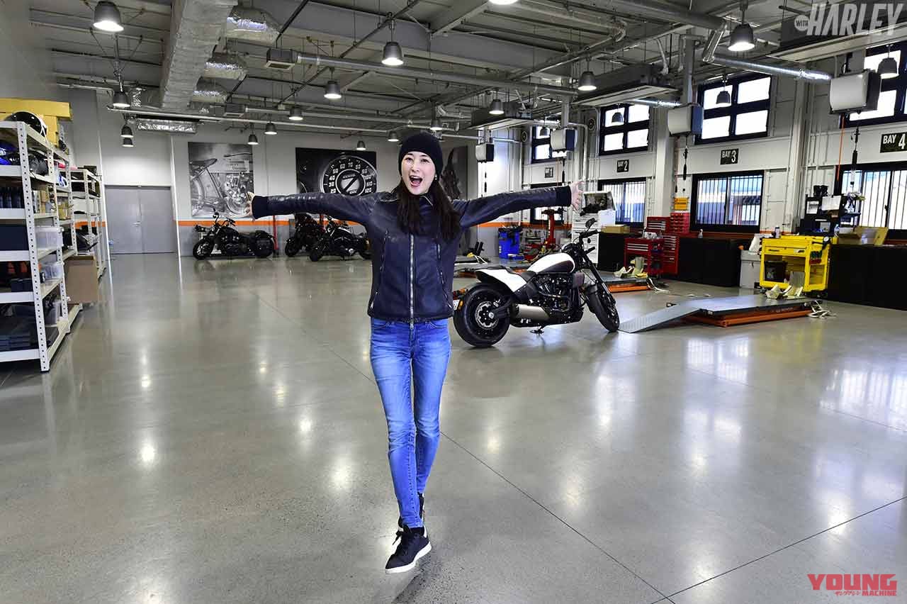 ハーレーダビッドソン埼玉花園|人気モデル・朱香が訪ねる初めてのハーレーダビッドソンディーラー:H-D埼玉花園