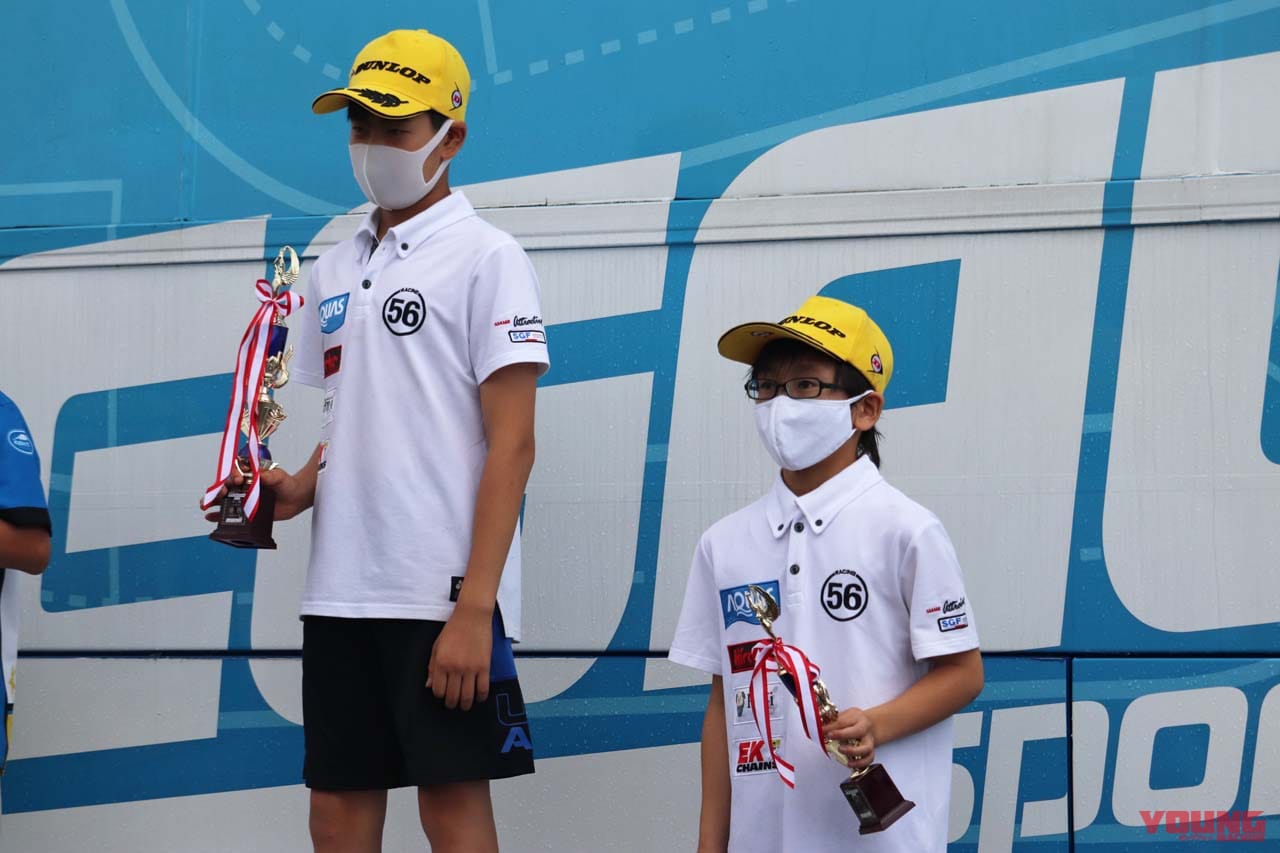 |56RACINGがレース活動再開! ミニバイク育成ライダーたちがそれぞれのクラスで優勝&上位入賞