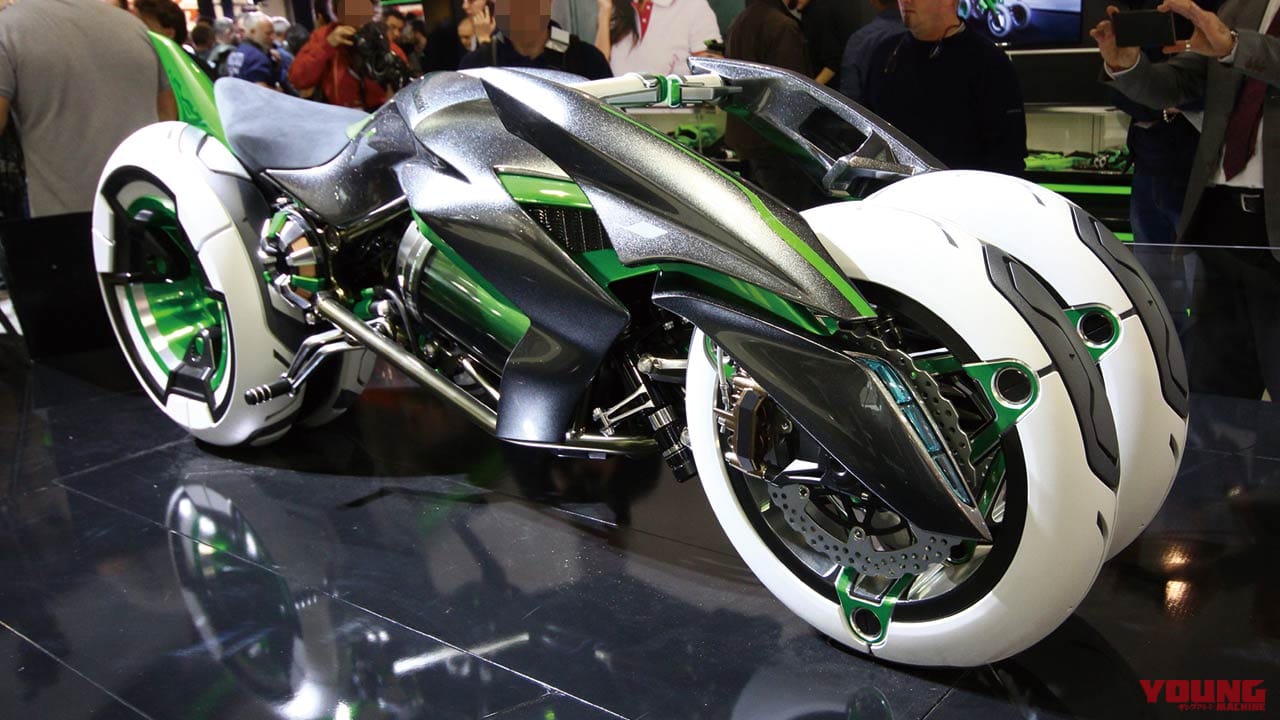 カワサキ J-CONCEPT|電動バイクが時代を変えるために必要なのは”強烈なインパクト”〈バイク新車近未来予想〉
