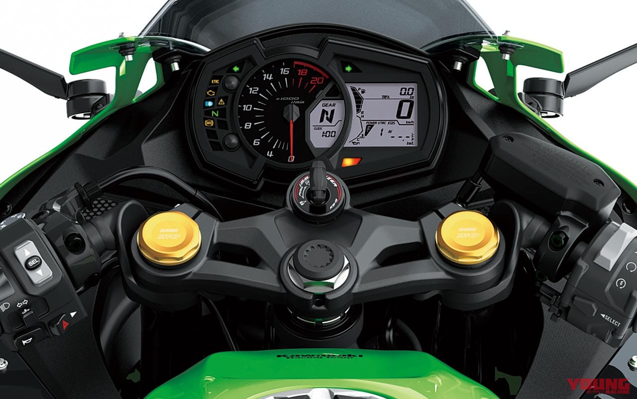 |ニンジャZX-25RのコックピットはまるでZX-6R【本物スペックが織り成す密度】