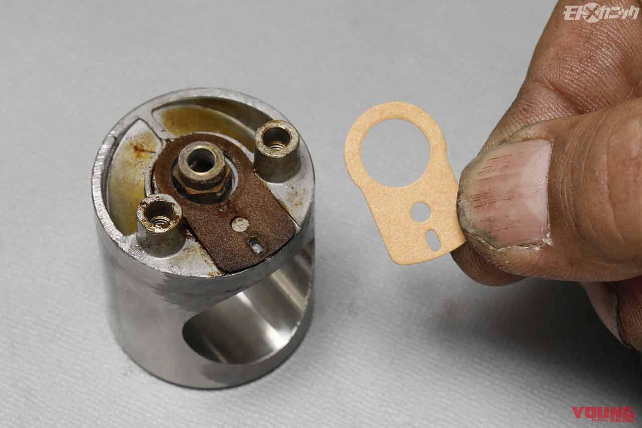 CRスペシャルキャブレターのオーバーフローを封じるガスケットキット〈キースター〉|CRスペシャルキャブレターのオーバーフローを封じるガスケットキット〈キースター〉