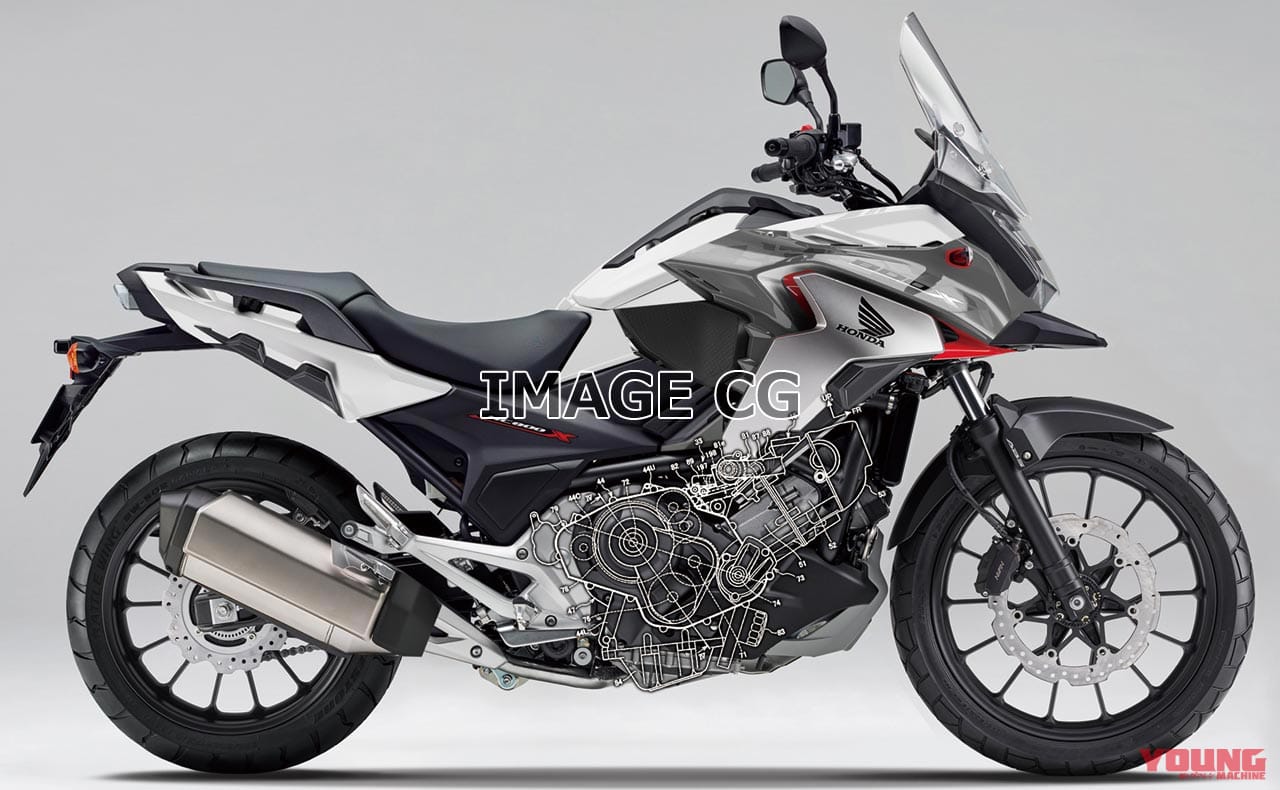 ホンダncシリーズのユーロ5対応800ccエンジンから派生車展開か バイク近未来予想 Webヤングマシン 最新バイク情報 ホンダncシリーズのユーロ5対応800ccエンジンから派生車展開か バイク近未来予想 Webヤングマシン 最新バイク情報