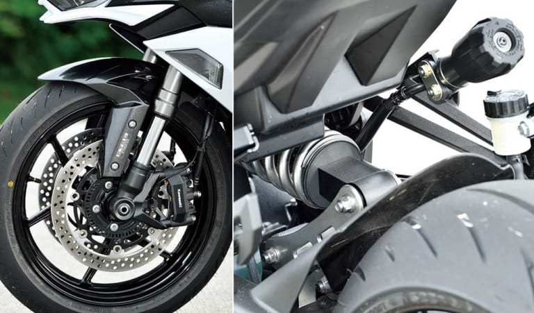 カワサキ ニンジャ1000SX|足まわり