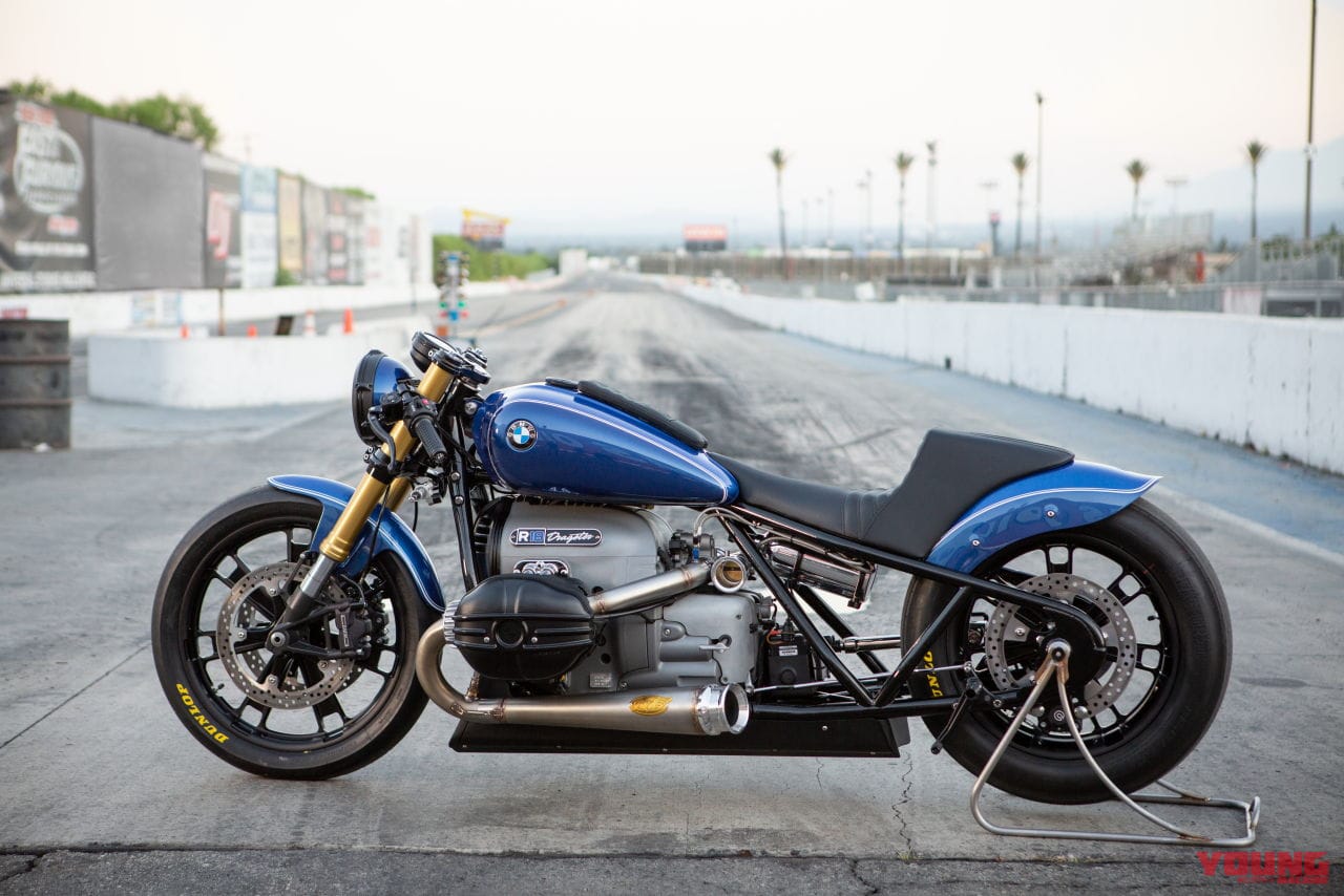 BMW R 18 Dragster by Roland Sands|BMWのキドニーグリルをヘッドライトの表情にした「R18」カスタム…ザルツブルク/オーストリア