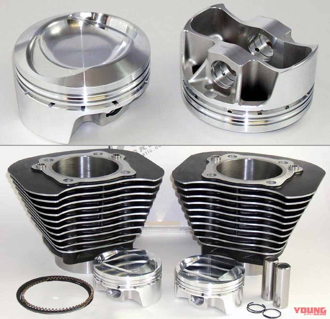 ハーレー スポーツスターxl883nを1275ccへボアアップ パインバレーカスタム webヤングマシン 最新バイク情報