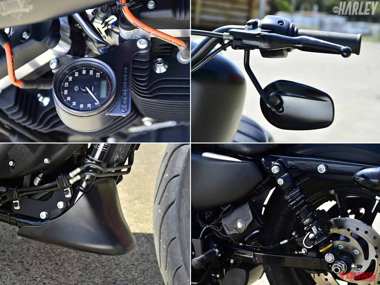 ハーレー スポーツスターXL1275N〈パインバレーカスタム〉|ハーレー スポーツスターXL883Nを1275ccへボアアップ〈パインバレーカスタム〉