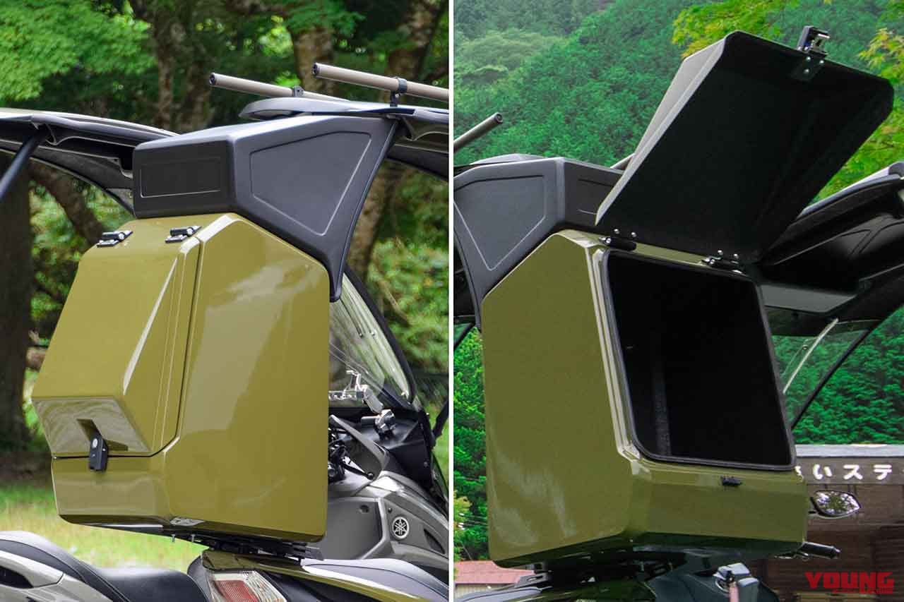 トリシティ155シューティングブレイク|「トリシティ155シューティングブレイク」アウトドアツーリング向けコンプリート車