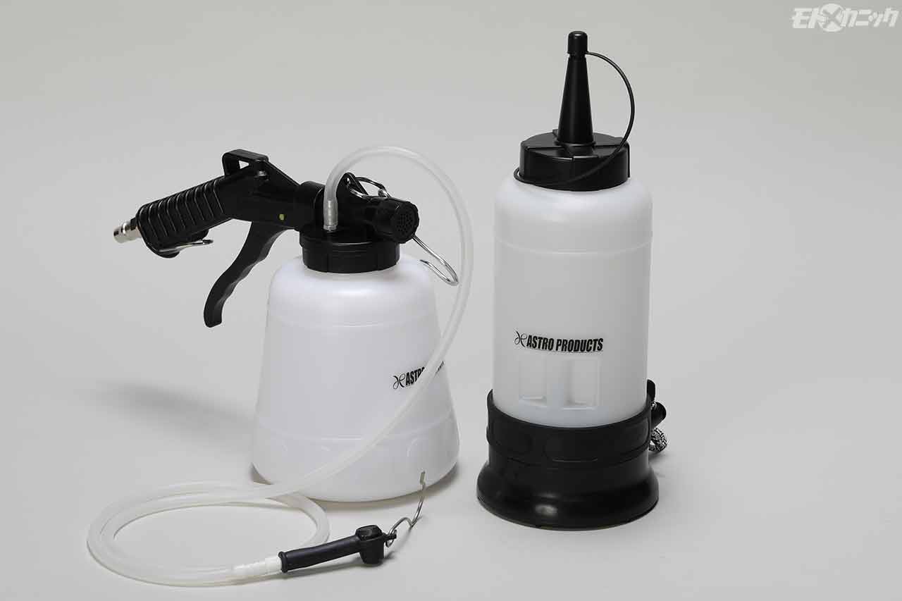 アストロプロダクツ AP ブレーキブリーダーキット VB123|なにかと気を遣うブレーキフルードの交換を簡単確実に行える便利工具×7選