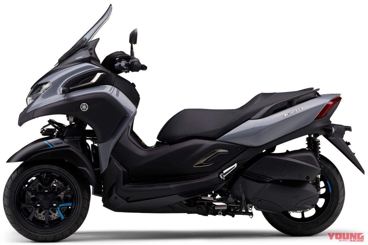 トリシティ300 ヤマハ|本当に転ばないバイクへ、また一歩! ヤマハ「トリシティ300」自立アシスト機能を携えて登場