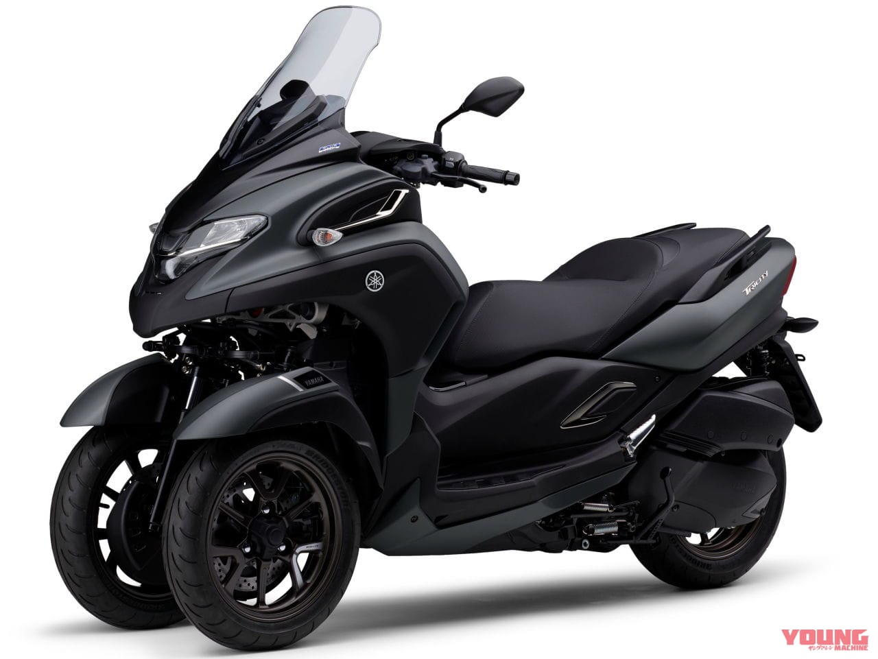 トリシティ300 ヤマハ|本当に転ばないバイクへ、また一歩! ヤマハ「トリシティ300」自立アシスト機能を携えて登場