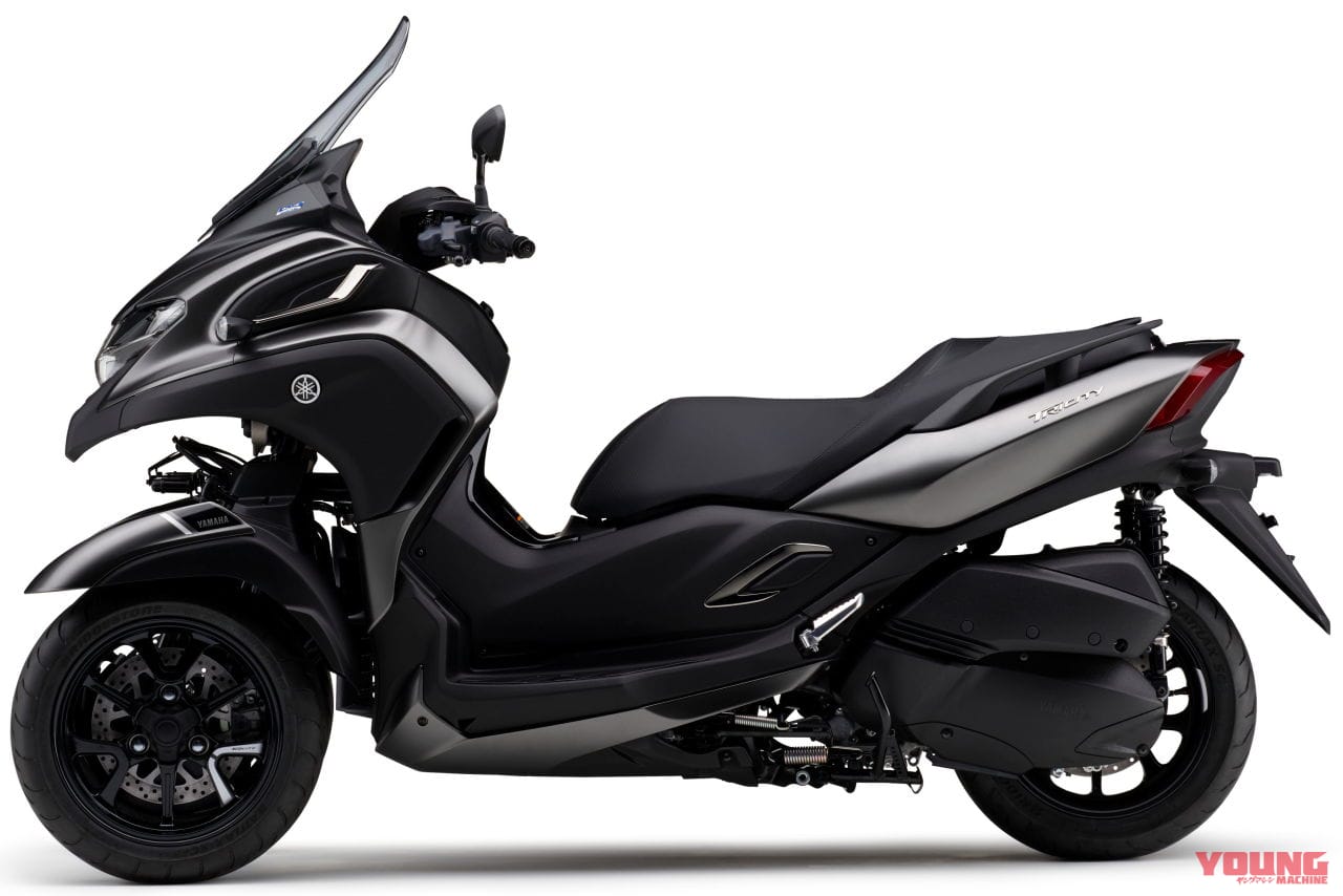 トリシティ300 ヤマハ|本当に転ばないバイクへ、また一歩! ヤマハ「トリシティ300」自立アシスト機能を携えて登場