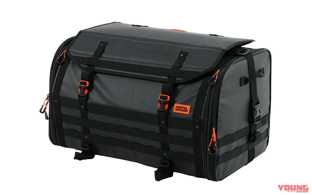 ドッペルギャンガー キャンプツーリングシートバッグ|ヤンマシ的ホットアイテムピックアップ〈アライ|SHOEI|Kabutoヘルメット他〉