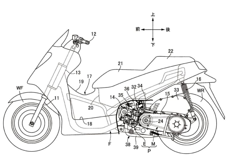 ホンダ フォルツァ 公開特許|レジャーバイク&スクーターの未来はホンダが切り拓く?!【バイク新車近未来予想】