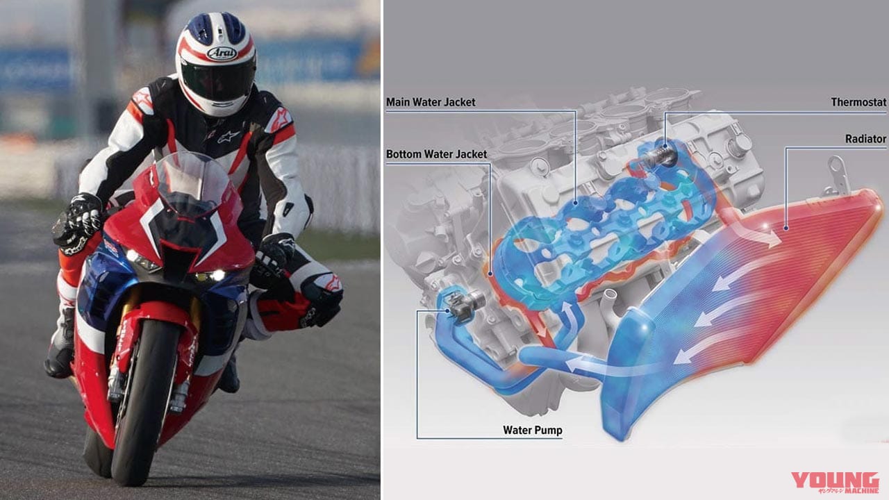 Cbr1000rr Rエンジンマニアック解説 4 剛性アップ 冷却性能向上の一石二鳥 Webヤングマシン 最新バイク情報 Cbr1000rr Rエンジンマニアック解説 4 剛性アップ 冷却性能向上の一石二鳥 Webヤングマシン 最新バイク情報