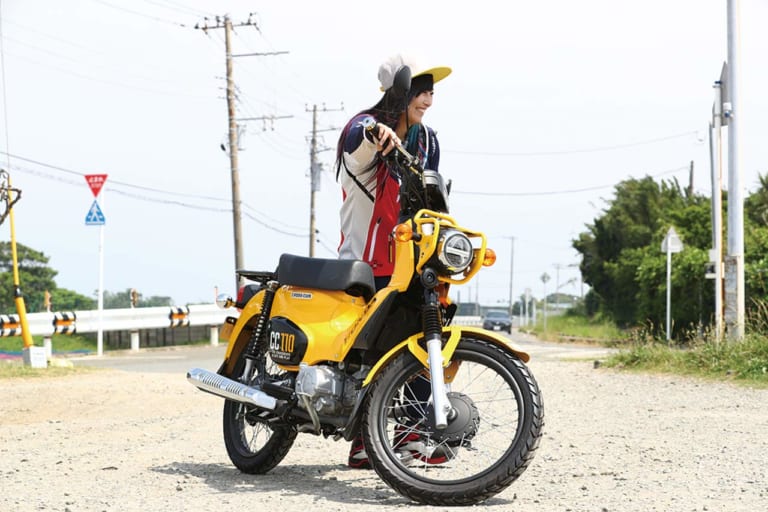 岡崎静夏のホンダ クロスカブ110試乗インプレ〈後編〉|岡崎静夏のホンダ クロスカブ110試乗インプレ〈後編〉【どこに行こう、何しよう】