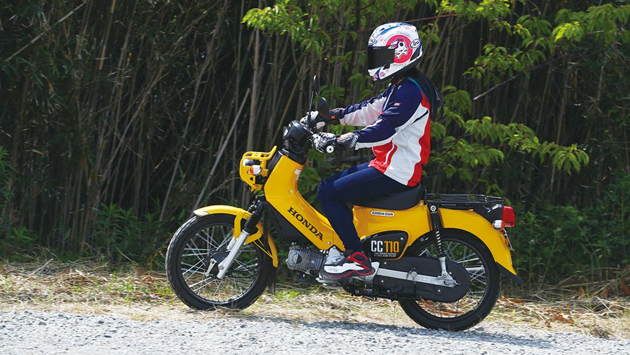 岡崎静夏のホンダ クロスカブ110試乗インプレ〈後編〉|岡崎静夏のホンダ クロスカブ110試乗インプレ〈後編〉【どこに行こう、何しよう】