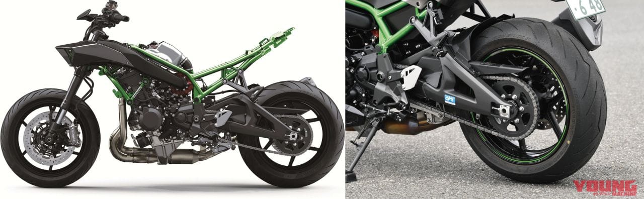 カワサキZ H2|カワサキZ H2サーキットテスト〈前編〉【30cmウイリーでスパチャ加速が延々続く】